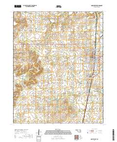 Nowata West 2019 topographic map thumbnail