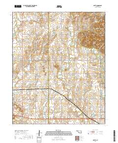 Odetta 2018 topographic map thumbnail