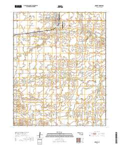 Okeene 2018 topographic map thumbnail