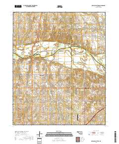 Oklahoma City SW 2018 topographic map thumbnail