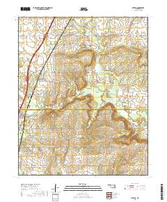 Oktaha 2018 topographic map thumbnail