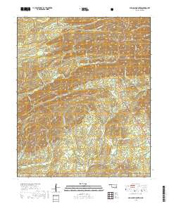 Old Glory Mountain 2018 topographic map thumbnail