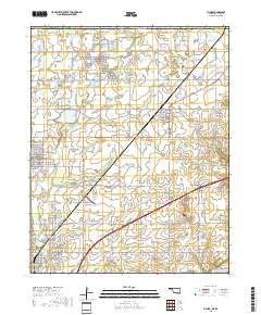 Picher 2018 topographic map thumbnail
