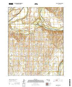 Ponca City SE 2018 topographic map thumbnail