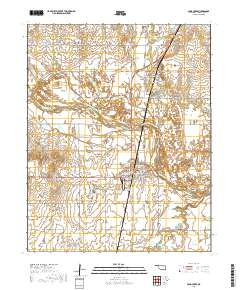 Pond Creek 2018 topographic map thumbnail