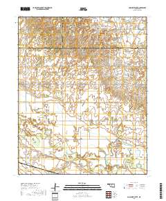 Porcupine Butte 2018 topographic map thumbnail