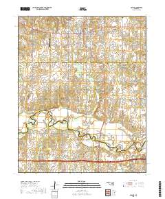 Prague 2018 topographic map preview
