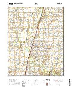 Pryor 2019 topographic map thumbnail
