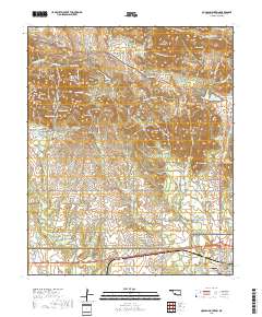 Quanah Mountain 2018 topographic map thumbnail