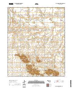 Rainy Mountain Creek 2018 topographic map thumbnail
