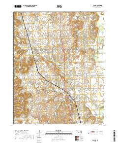 Ramona 2019 topographic map thumbnail