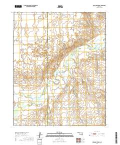 Red Horse Creek 2018 topographic map thumbnail