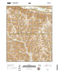Rhea 2018 topographic map thumbnail