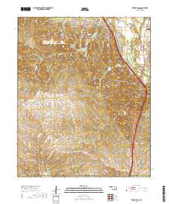 Turner Falls 2018 topographic map thumbnail