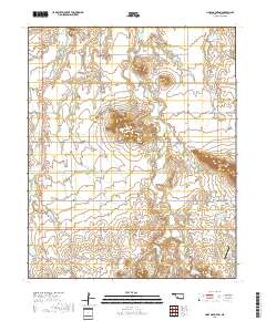 Unap Mountain 2018 topographic map thumbnail