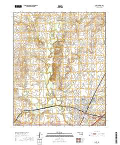 Vinita 2019 topographic map thumbnail
