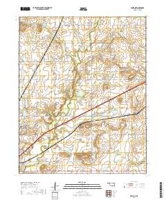 Vinita NE 2019 topographic map thumbnail