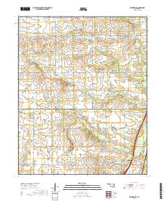 Wainwright 2018 topographic map thumbnail