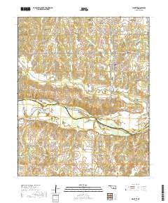 Wanette 2018 topographic map thumbnail