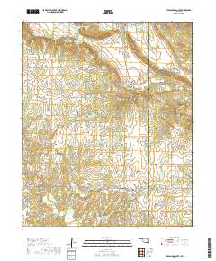Wapanucka South 2018 topographic map thumbnail