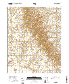 Watonga SE 2018 topographic map thumbnail