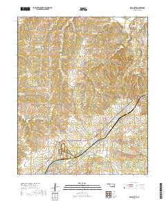 Roff North 2018 topographic map thumbnail