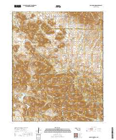Saddle Mountain 2018 topographic map thumbnail