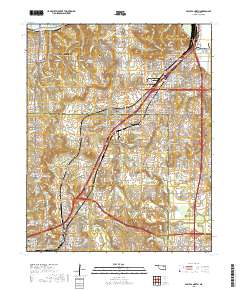 Sapulpa North 2018 topographic map thumbnail