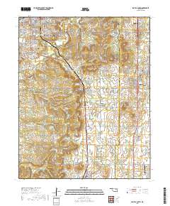 Sapulpa South 2018 topographic map thumbnail