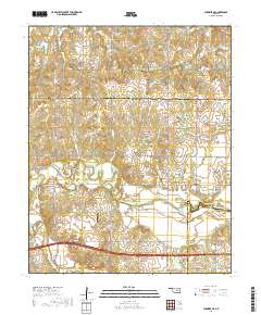 Shawnee NE 2018 topographic map thumbnail
