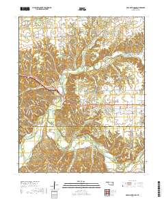 Siloam Springs NW 2019 topographic map thumbnail