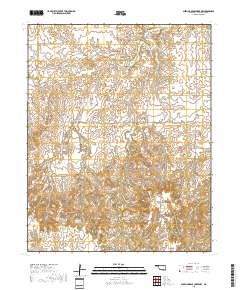 Sleeping Bear Creek NW 2018 topographic map thumbnail