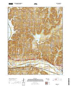 Wekiwa 2018 topographic map thumbnail