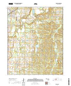 Wetumka 2018 topographic map thumbnail