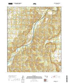Wetumka SE 2018 topographic map thumbnail