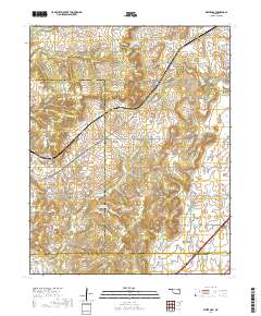 White Oak 2019 topographic map thumbnail