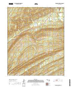 Wildhorse Mountain 2019 topographic map thumbnail