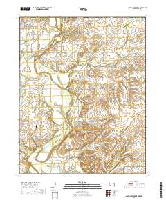 South Coffeyville 2019 topographic map thumbnail
