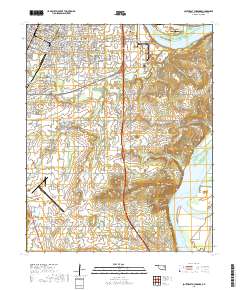 Southeast Muskogee 2018 topographic map thumbnail