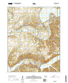 Spavinaw 2019 topographic map thumbnail
