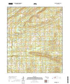 Spencerville 2019 topographic map thumbnail