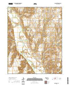 American Horse Lake 2018 topographic map thumbnail