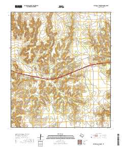 Mitchell Canyon NE 2019 topographic map thumbnail