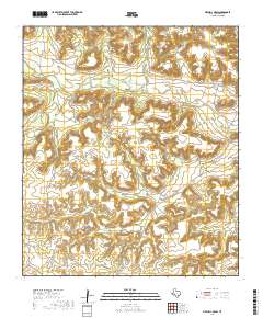 Mitchell Draw 2019 topographic map preview