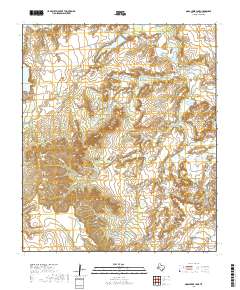 Moss Creek Lake 2019 topographic map thumbnail