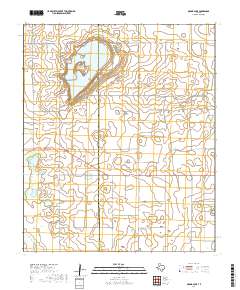 Mound Lake 2019 topographic map thumbnail