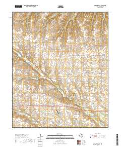 Muenster East 2019 topographic map thumbnail