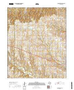 Muenster West 2019 topographic map thumbnail