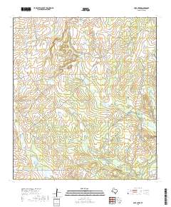 Mule Creek 2019 topographic map thumbnail