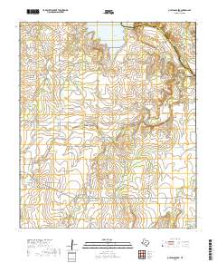 Mustang Creek 2019 topographic map thumbnail